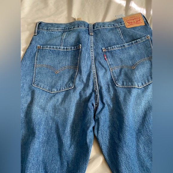 Levi's 94 baggy Blue Straight Leg Jeans size 31 - Picture 10 of 10